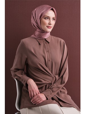 Armine Saf İpek Twill Eşarp 9625D 03