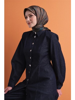 Armine Saf Ipek Twill Eşarp 9628D 03