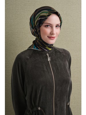 Armine Saf Ipek Twill Eşarp 9616D 05