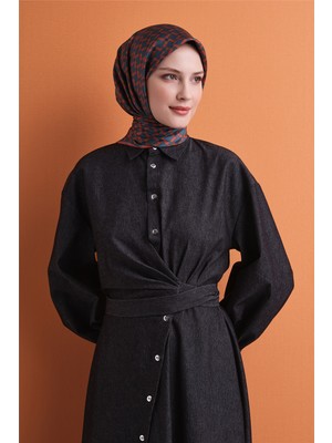 Armine Saf İpek Twill Eşarp 9636D 03