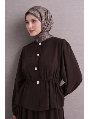 Armine Saf İpek Twill Eşarp 9638D 33