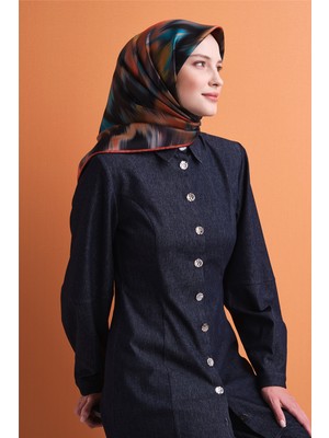 Armine Saf İpek Twill Eşarp 9605D 86