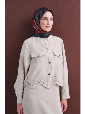 Armine Saf İpek Twill Eşarp 9615D 80