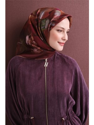 Armine Saf İpek Twill Eşarp 9611D 33