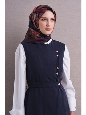 Armine Saf İpek Twill Eşarp 9611D 01