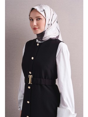 Armine Saf İpek Twill Eşarp 9639D 03