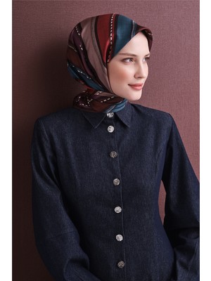 Armine Saf İpek Twill Eşarp 9621D 83
