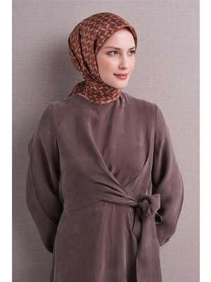 Armine Saf İpek Twill Eşarp 9636D 33