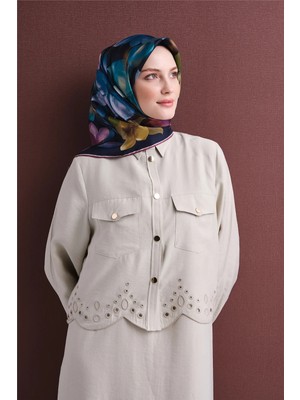 Armine Saf Ipek Sura Eşarp 9632D 37