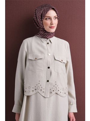 Armine Dj Saf Ipek Eşarp 9644D (S) 04