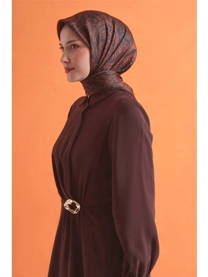 Armine Saf Ipek Twill Eşarp 9640D 82