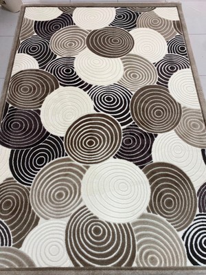 Tuna Halı Saray Nepal 4001N Vizon 160 x 230 Ölçülerinde 3,68 M2 Salon Halısı