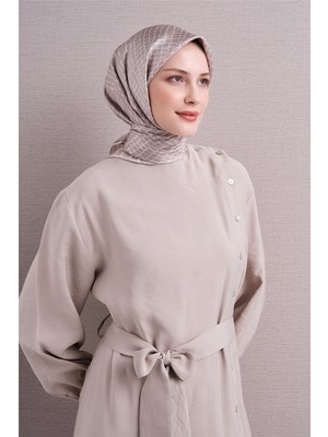 Armine Saf Ipek Twill Eşarp 9644D 09