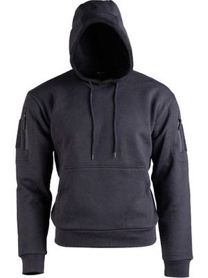 Shimano Sturm Tactıcal Hoodıe Sıyah Polar