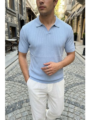 Livio Ferri Sion Regular Fit Erkek Kısa Kol Triko Polo Yaka Tişört