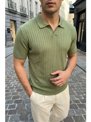 Livio Ferri Sion Regular Fit Erkek Kısa Kol Triko Polo Yaka Tişört
