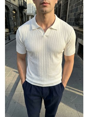 Livio Ferri Sion Regular Fit Erkek Kısa Kol Triko Polo Yaka Tişört