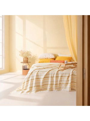 Matmel Soft Aventura Çift Kişilik Yatak Örtüsü - Renkli - 220X240 cm