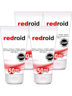 Bezos Redroıd Doğal Özel Masaj Bakım Kremi 50 ml x 4 Adet
