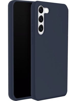 Bezos Galaxy S24 Kılıf First Silikon - Lacivert