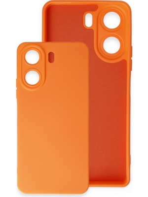 Bezos Redmi 13C Kılıf Nano Içi Kadife Silikon - Kırmızı