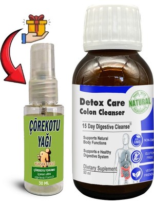 Bezos Detox Care 1 Kutu 15 Günlük Pratik Şurup Formülü + Çörek Otu Masaj Yağı 30 ml