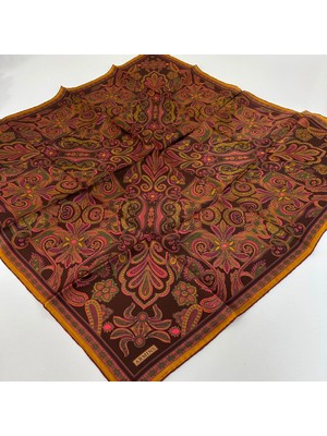 Armine Saf Ipek Eşarp Nostalji Serisi Sura Ipek PKB9421D-02