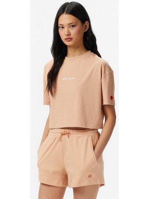 United4 Unıted4 Regular Fit Kadın Pembe T-Shirt