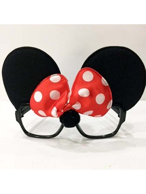 Ozkr Store Minnie Mouse Gözlük Seti