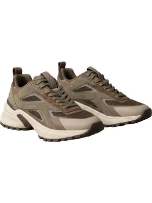 Calvin Klein Kadın / Kız Kahverengi Calvin Klein Hıke Runner Ck Strıp, 0j8 Kahverengi Kadın Spor Ayakkabı