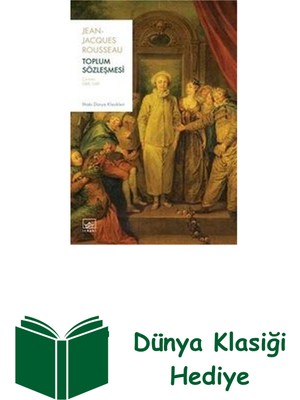 İthaki Yayınları Toplum Sözleşmesi + Dünya Klasiği Hediye
