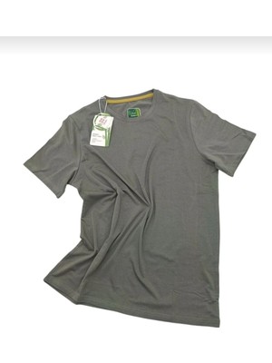 Jiber 334 Erkek Bamboo Yuvarlak Yaka Kısa Kol T-Shirt 1 Adet