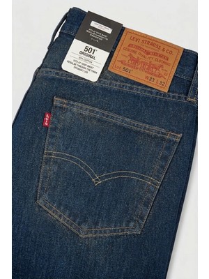 Levi's 501® Original %100 pamuk Premium Kumaş Erkek Jean Pantolon --0032