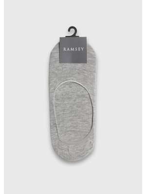 Ramsey Gri %100 Pamuk Çorap