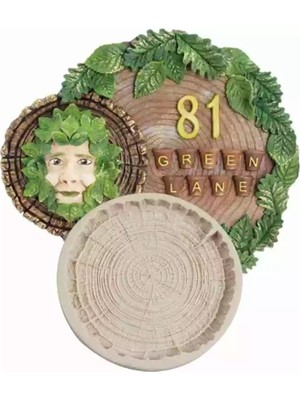 ElHobi Ağaç Silikon Kalıp 12.5 cm- Kod:932