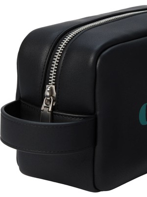 Calvin Klein Erkek Siyah Calvin Klein Graphıc Dopp Kıt, Ub1 Siyah Erkek Çanta