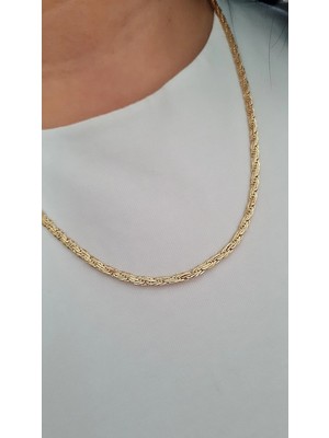CM 14K Altın Renk Kuyumcu Model Zincir Kolye 50