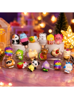 Kuzey Oyuncak 14 Adet Vıp New Squishy Sukuşi Full Mini Set Yılbaşı Hediyeleri Farklı Model Sukuşi Noel Hediyesi