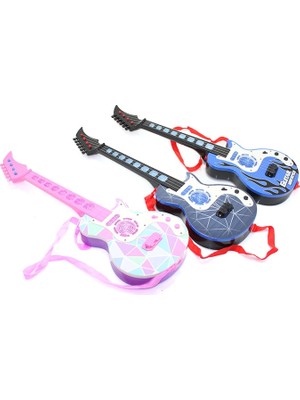 Mabelme Store Müzikli Ledli Gitar 959P