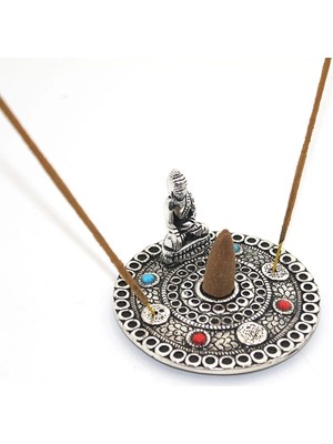 Mabelme Store Metal Yuvarlak Budalı Tütsülük KSK2189