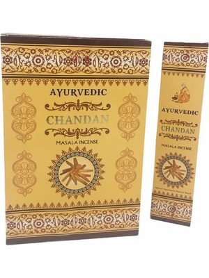Mabelme Store Ayurvedic Chandan Aromalı Tütsü Chandan.