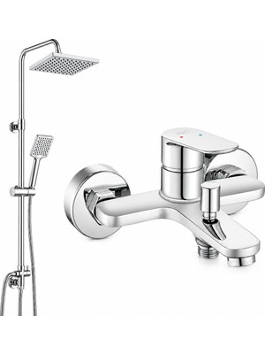Eca Ar Fast Banyo Bataryası + Dicle Duş Kolonu 5 Yıl Garantili