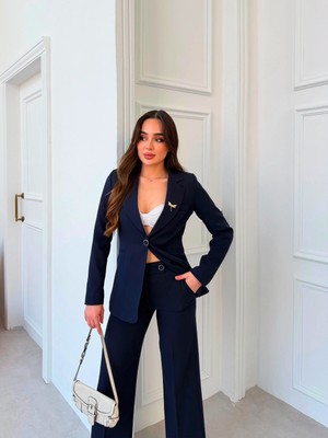 Trend Butik Burada Kadın Ceket Pantolon Ikili Takım