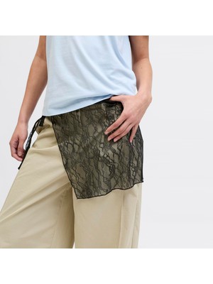 Jack & Jones Kadin Dantel Görünümlü Sal - Lia