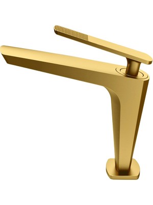 Fontana FG-4112 Mat Altın Lavabo Bataryası