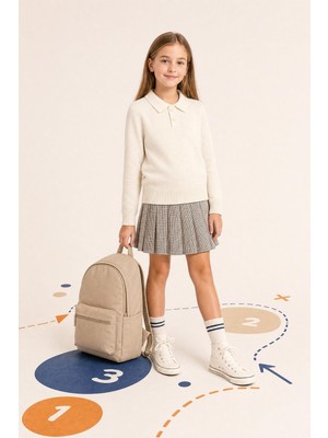 Perendi Unisex Polo Yaka Triko Kazak