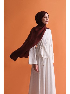 Armine Lyocell Naia Kare Monogram Şal 6 32