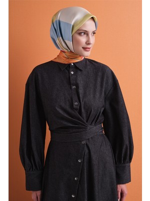 Armine Saf İpek Twill Eşarp 9610D 82
