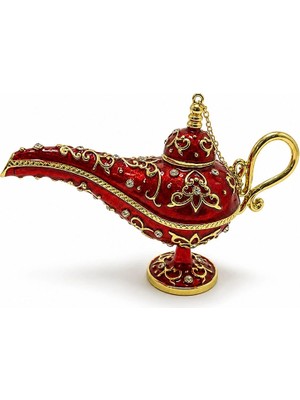 Ozkr Store Swaroski Taşlı Alaatin Sihirli Lambası ALK5710
