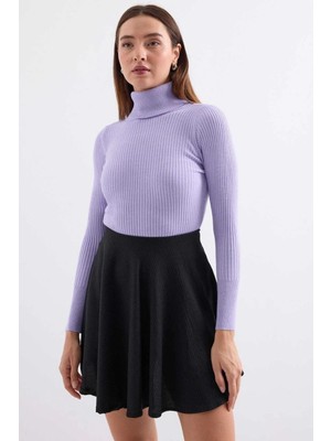 Onno Style Fitilli Balıkcı Yaka Basic Kazak